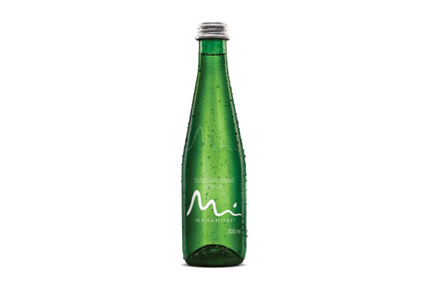 Agua Manantial con Gas